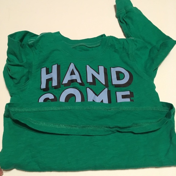 Carter's LS Tshirt Handsome Mustache 3T - Picture 4 of 8